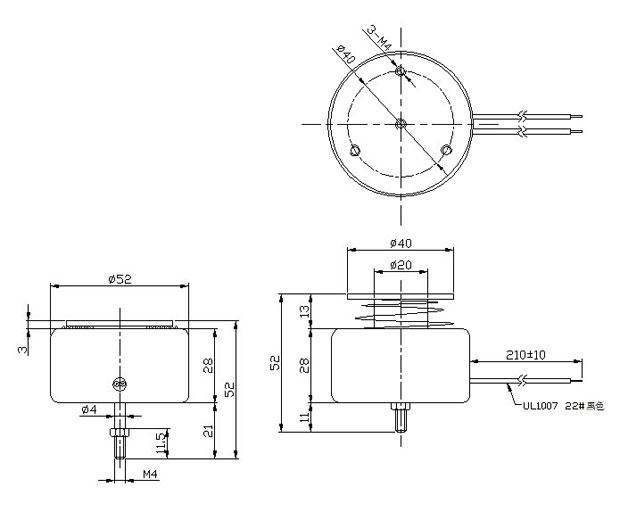 ǿ��Բ��ʽ������ϵ���ǳߴ�ͼ